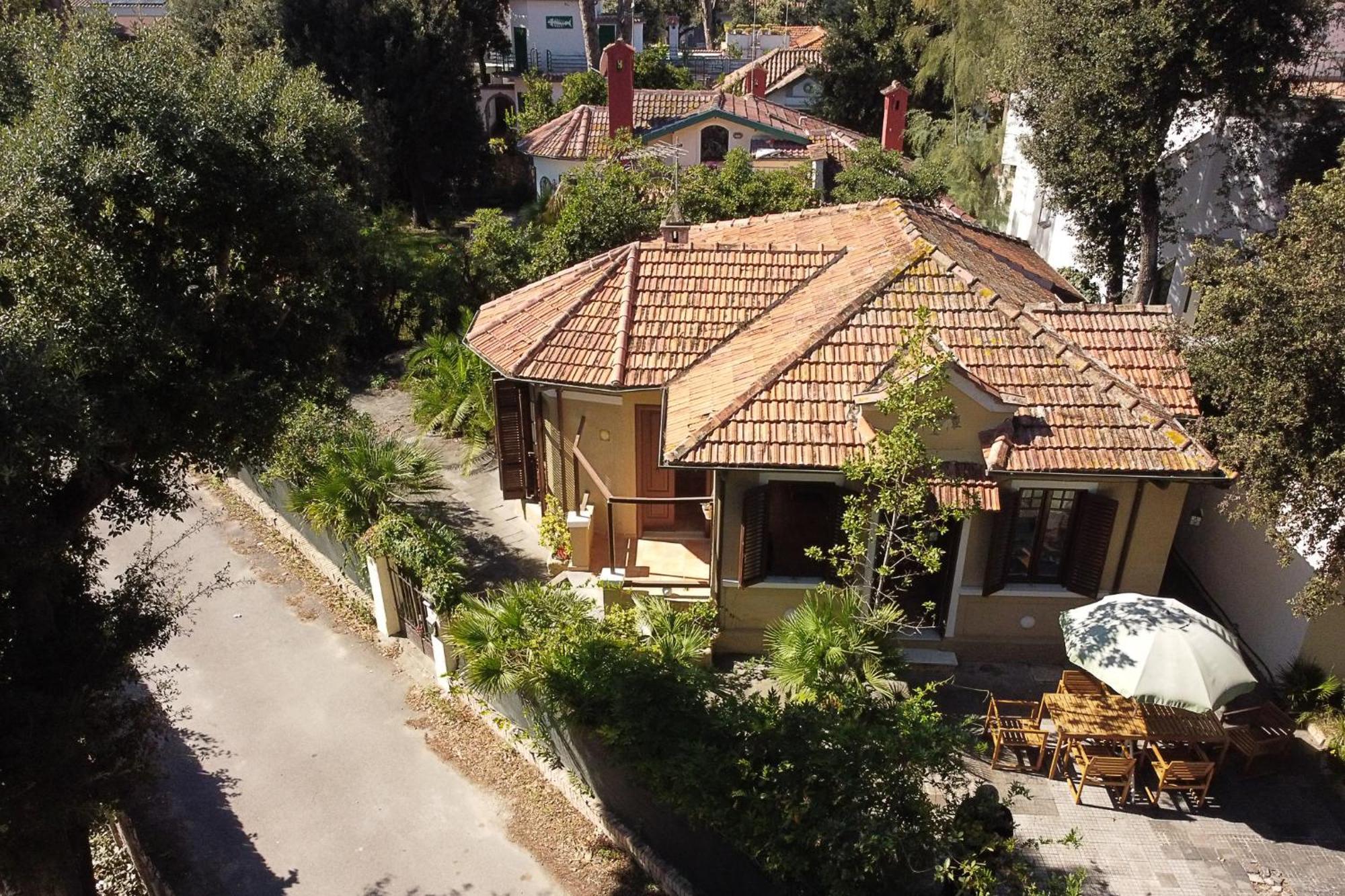 Exclusive Charming Villa - Free Parking 400 Mq Garden - Rome Airport - Roseto Villa Dream Fregenae Bagian luar foto