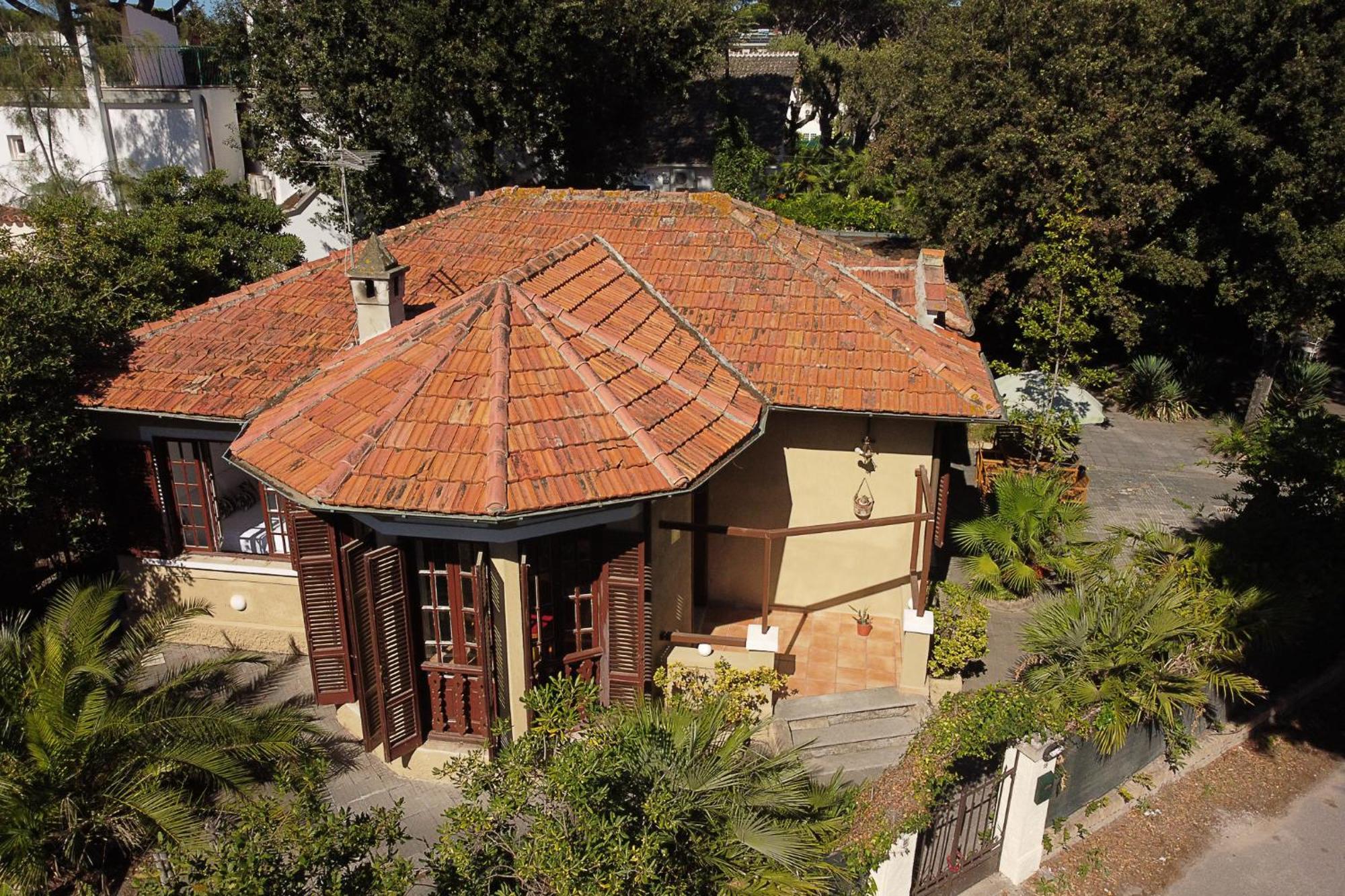 Exclusive Charming Villa - Free Parking 400 Mq Garden - Rome Airport - Roseto Villa Dream Fregenae Bagian luar foto