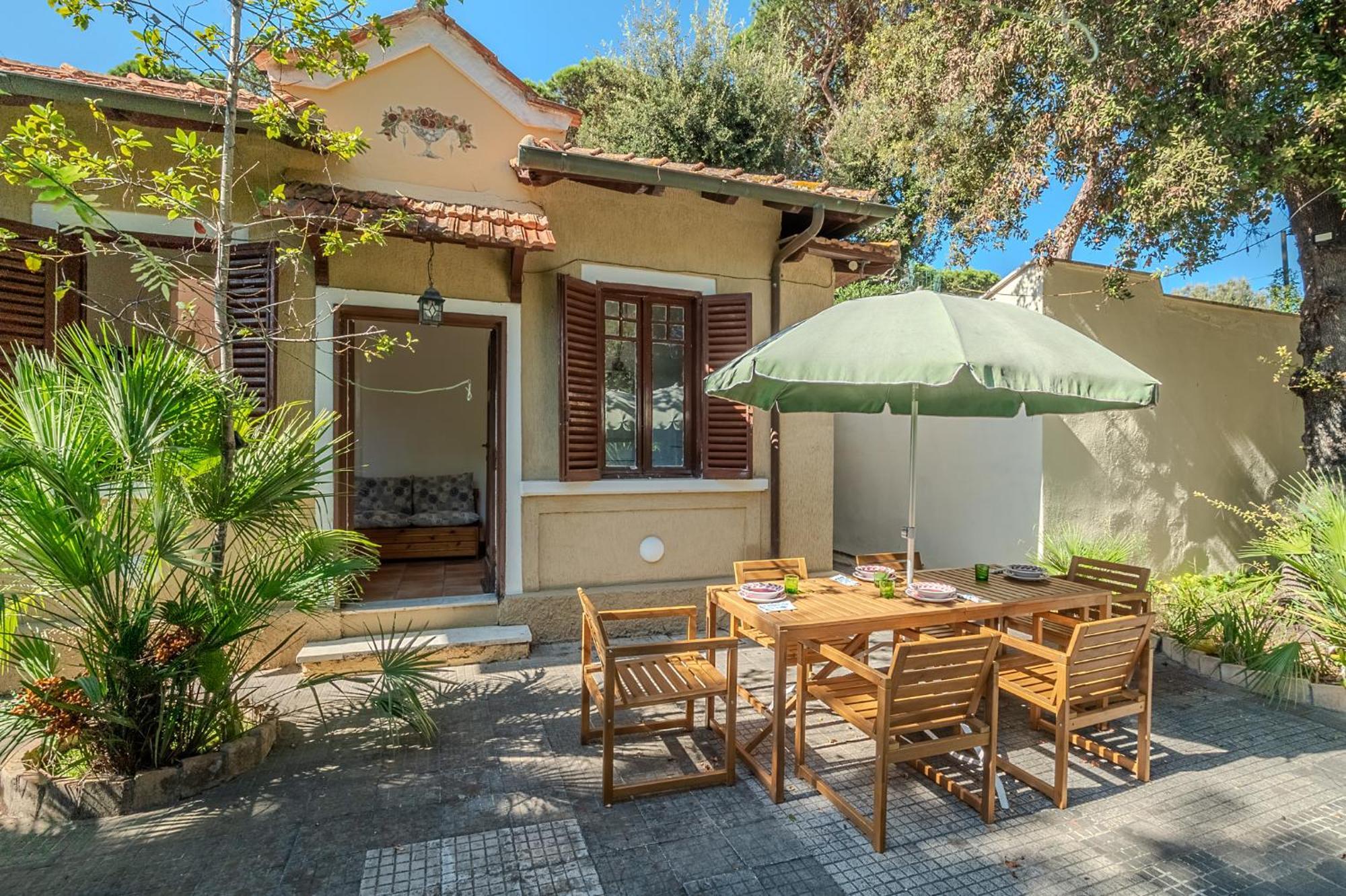 Exclusive Charming Villa - Free Parking 400 Mq Garden - Rome Airport - Roseto Villa Dream Fregenae Bagian luar foto